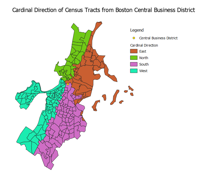 direction map